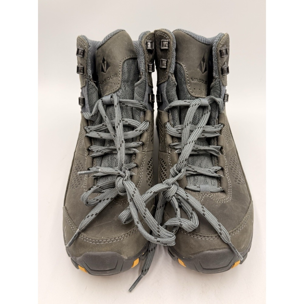Vasque Men 9 Hiking Boots Gray Waterproof Mountaineer